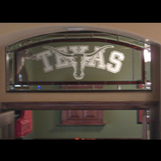 UT Etched Glass